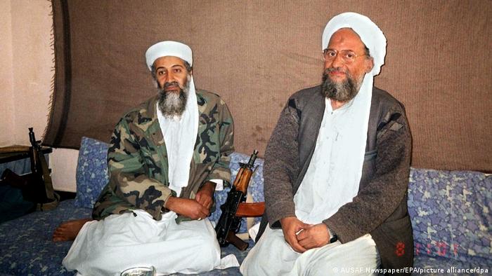  Aiman al-Sawahiri mit Osama bin Laden