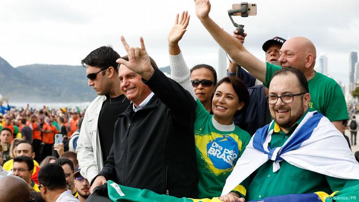 Brazil |  Evangelicals |  President Jair Bolsonaro and his wife Michelle 