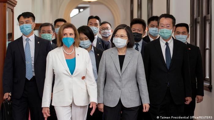 A viagem de Nancy Pelosi a Taiwan irritou Pequim