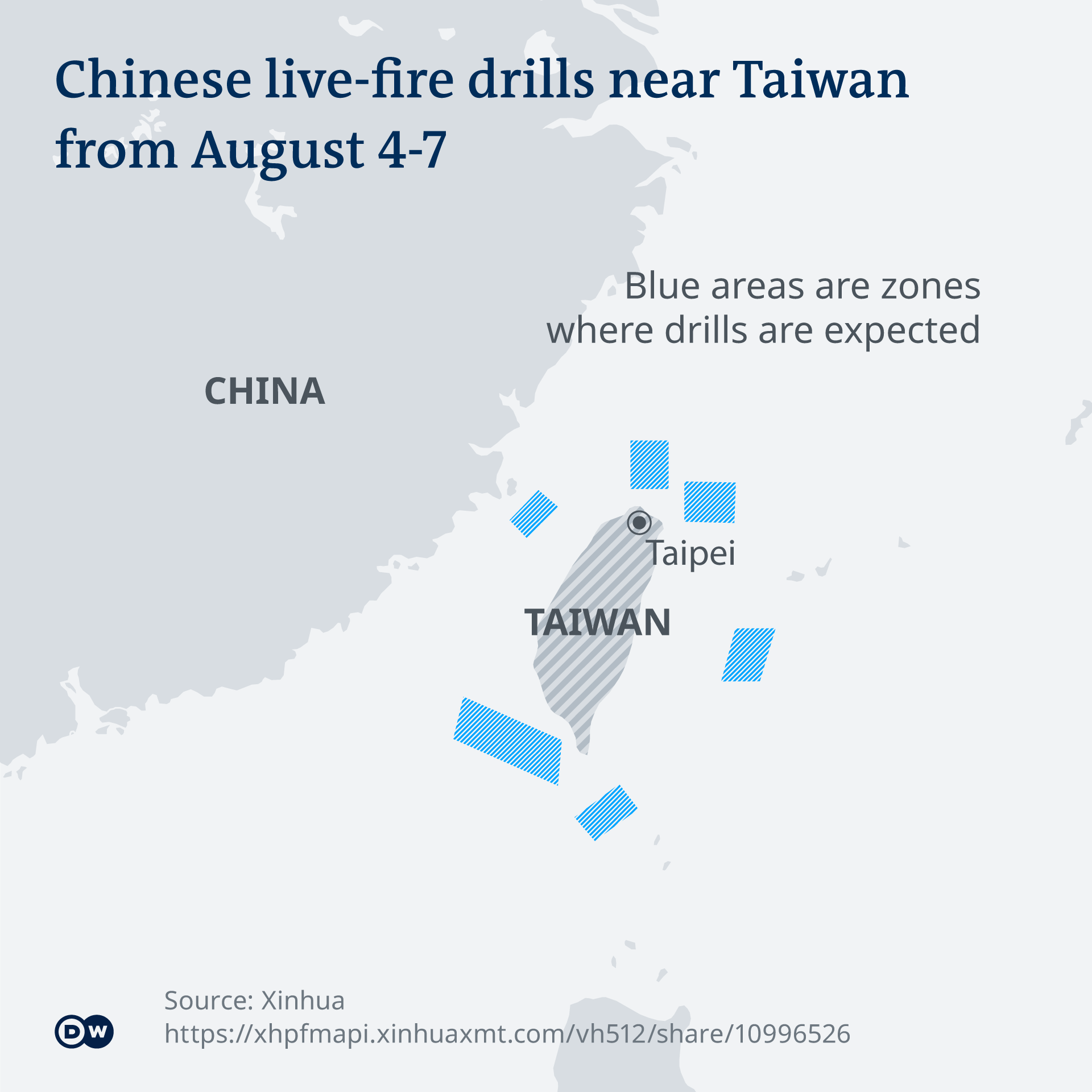 China Begins Live-fire Drills Around Taiwan