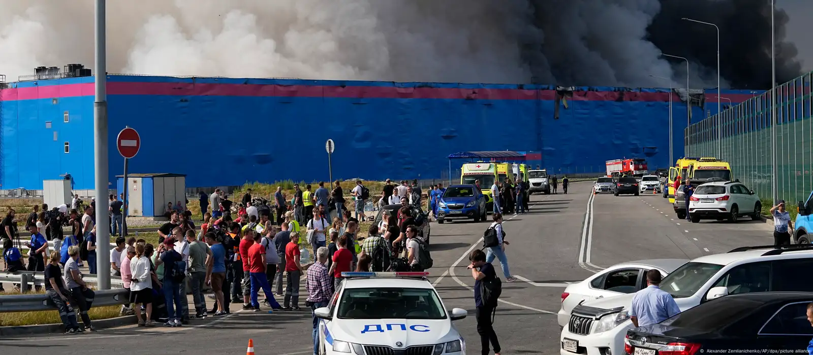 В Подмосковье произошел крупный пожар на складе Ozon – DW – 04.08.2022