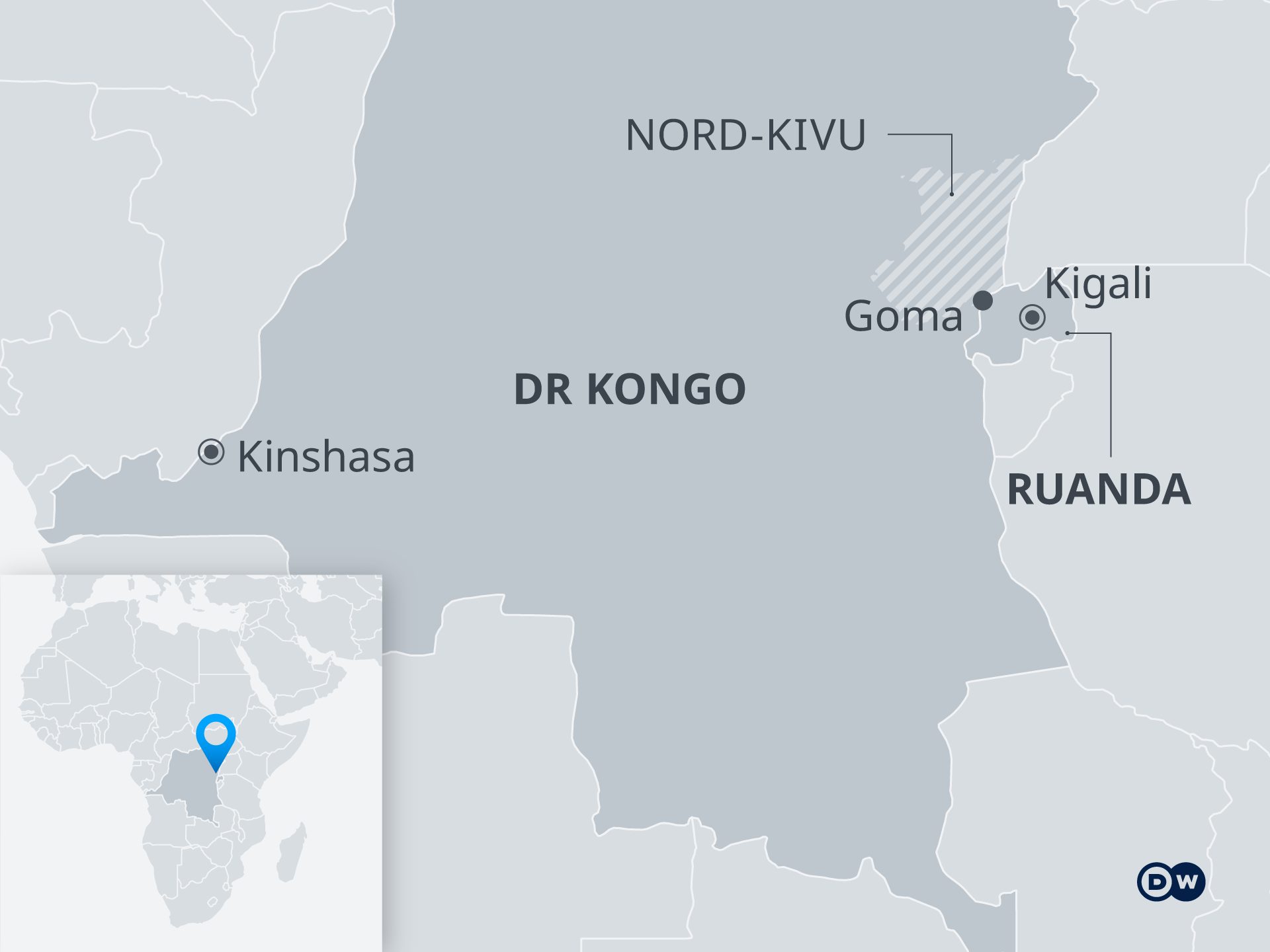 Karte DR Kongo Nord-Kivu DE
