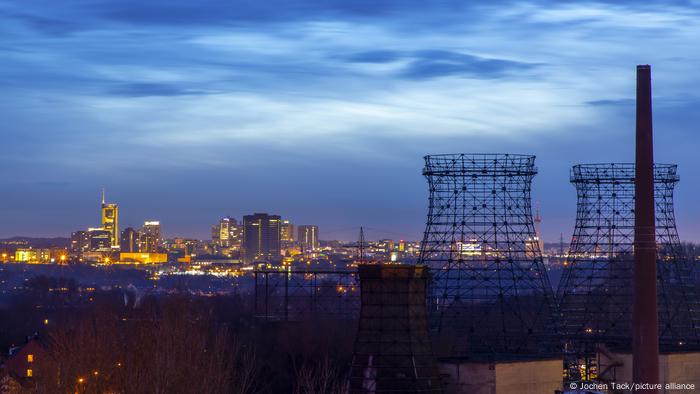 Zollverein mine (Zeche Zollverein) in the Ruhr area