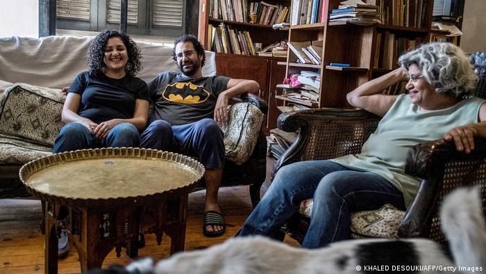 Ägypten Giza | Alaa Abdel-Fattah, Mona Seif und Laila Soueif
