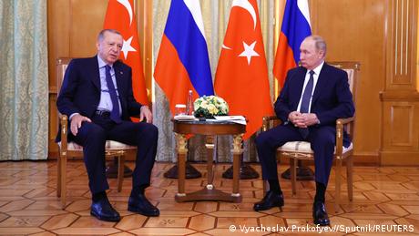 DW: Πούτιν και Ερντογάν συσφίγγουν τις διμερείς σχέσεις τους