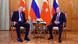 Turkish President Tayyip Erdogan speaking during a a meeting in Sochi, Russia with Russian President Vladimir Putin Turkish President Tayyip Erdogan speaking during a a meeting in Sochi, Russia with Russian President Vladimir Putin