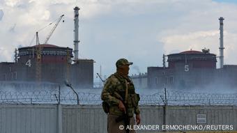 Российские военные на Запорожской АЭС