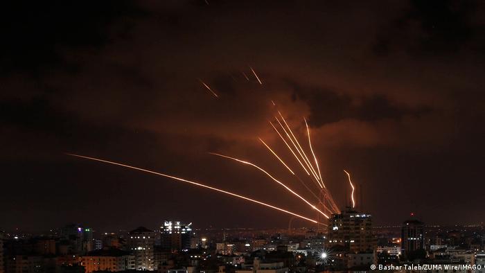 Nahost Konflikt |  Raketen und Luftangriffe zwischen Israel und Gaza-Streifen