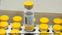 (220801) -- TEL AVIV, Aug. 1, 2022 (Xinhua) -- Photo taken on July 31, 2022 shows monkeypox vaccine doses at the Clalit medical center in Tel Aviv, Israel. (Gideon Markowicz/JINI via Xinhua)
