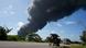Una gran columna de humo puede observarse en el lugar del incendio en Matanzas (06.08.2022) Una gran columna de humo puede observarse en el lugar del incendio en Matanzas (06.08.2022)