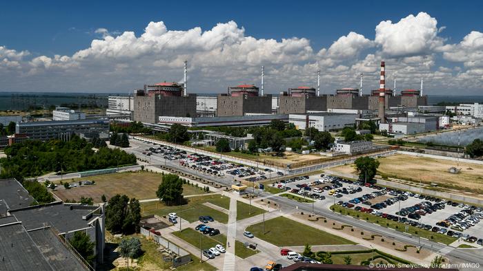 The Zaporizhzhia nuclear power plant