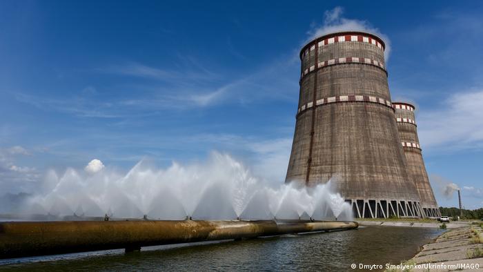 Foto de central nuclear en Zaporiyia en una imagen de archivo.