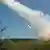 Abschuss von chinesischen Raketen. Das Foto wurde einem von der Armee der Volksrepublik veröffentlichten Video entnommen