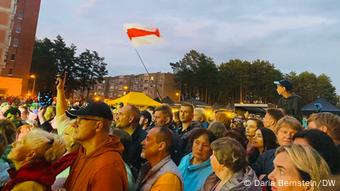  Spectators at Grebenshchikov's concert in Visaginas