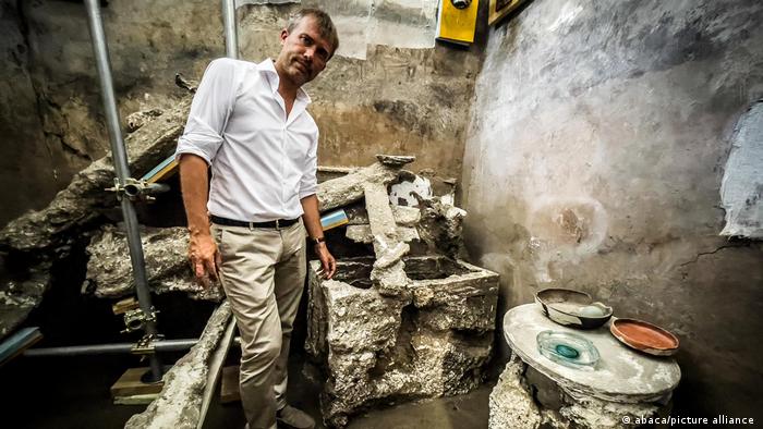 Italien I Mittelklasse-Haus in Pompeji entdeckt
