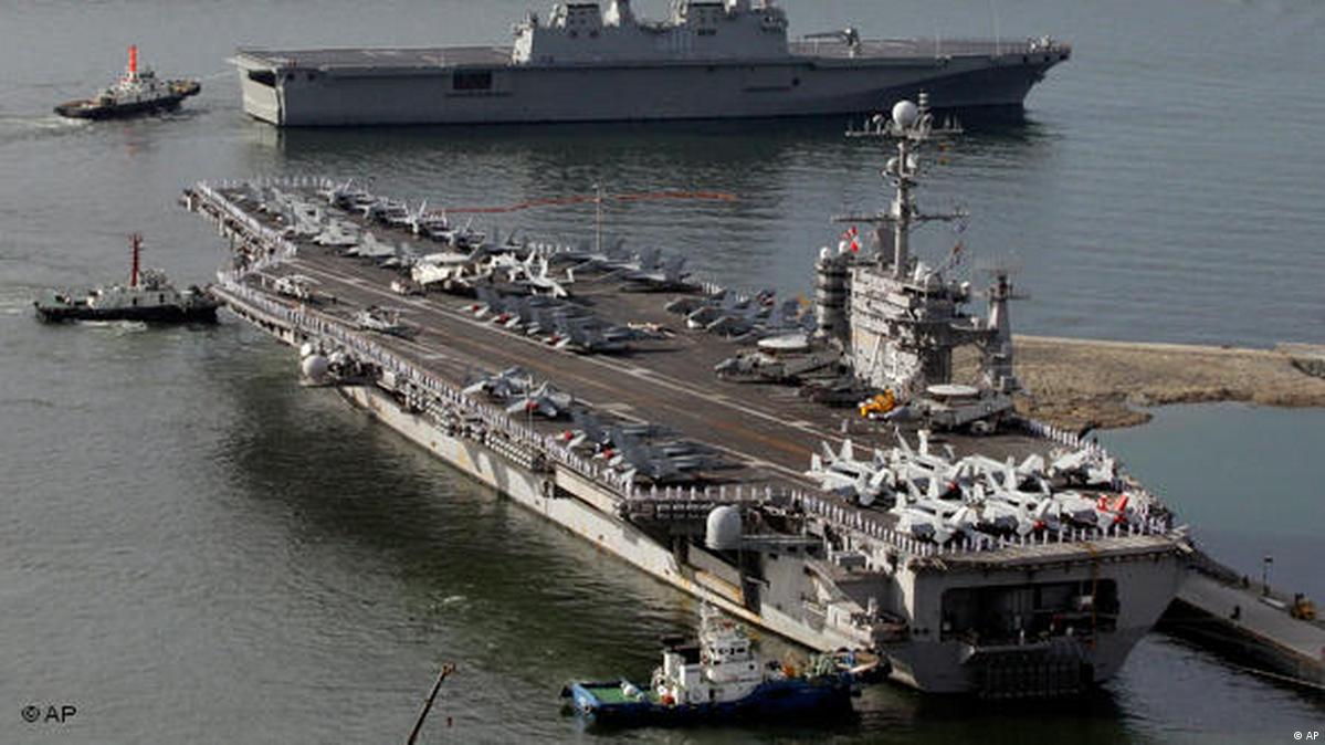 USA senden Nimitz-class USS George Washington Flugzeugträger nach Südkorea Flash-Galerie 商报:‘乔治·华盛顿’号航母调往海湾地区,有损盟友对美国的信任。