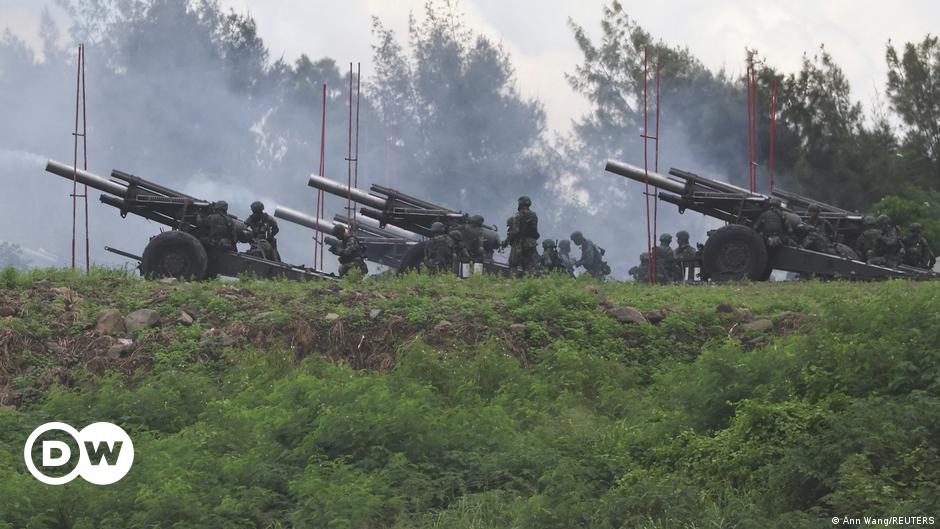 Taiwan launches military drills as China extends own exercise