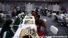 July 30, 2022, Chennai, Tamil Nadu, India: A generic view of the play hall during the first round of the 44th Chess Olympiad in Chennai. Chennai India - ZUMAl172 20220730_zip_l172_010 Copyright: xSrixLoganathanx 