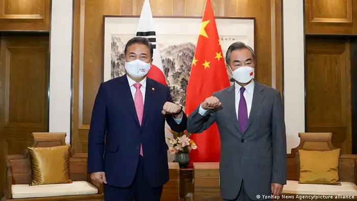 Außenministergespräche zwischen Südkorea und China | Park Jin und Wang Yi 