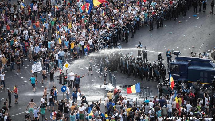 România București| proteste anti-guvern 10 august 2018