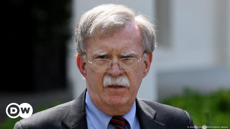 US Charges Iranian With 'plot' To Kill John Bolton – DW – 08/10/2022