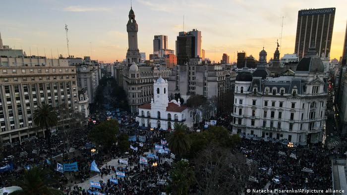 Proteste in Argentinien