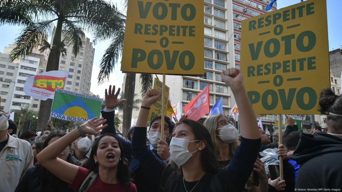 Ato pela democracia em São Paulo