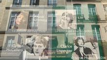 12.08.2022
Frankreich Paris | Woman of Paris Tours
Reflection of a bookstore front in Paris 