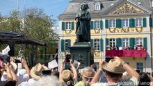 Ludwig ist wieder da: Bonner Beethoven-Denkmal eingeweiht