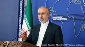 Iran, Teherán | Portavoz de Exteriores, Nasser Kananí, en conferencia de prensa.