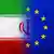 عکسی نمادین از روابط اتحادیه اروپا و ایران