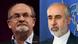 Kombi-Bild Salman Rushdie und Nasser Kanaani Kombi-Bild Salman Rushdie und Nasser Kanaani