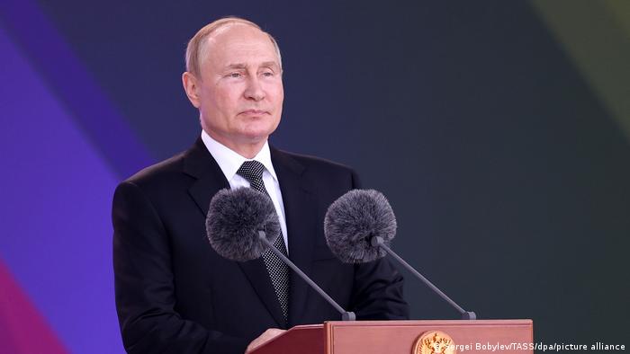 Russland Moskau | Wladimir Putin - Eröffnung des Army 2022 International Military and Technical Forum