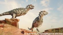 Remains of small armor-plated dinosaur unearthed in Argentina
Paleontologists heralded the discovery of a previously unknown small armored dinosaur in southern Argentina, a creature that likely walked upright on its back legs roaming a then-steamy landscape about 100 million years ago.