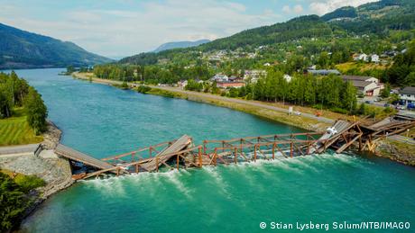 BdTD | Norwegen | Brücke über den Gudbrandsdalslagen eingestürzt
