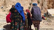 16.8.2022, Nord-Afghanistan, Hazaras in north Afghanistan flee into the mountains