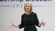 Liz Truss gestures with both hands during a campaign speech Liz Truss gestures with both hands during a campaign speech