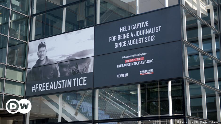 Syria denies holding US journalist Austin Tice, who went missing in 2012