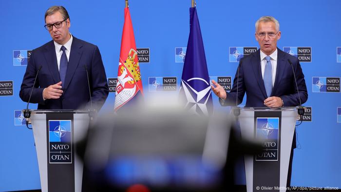 Stoltenberg empfängt Serbiens Präsident Vucic