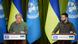 Генсек ООН Антониу Гутерриш и президент Украины Владимир Зеленский на пресс-конференции в Киеве Генсек ООН Антониу Гутерриш и президент Украины Владимир Зеленский на пресс-конференции в Киеве