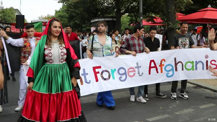 Afghanistan Flüchtlinge Deutschland Demonstration 