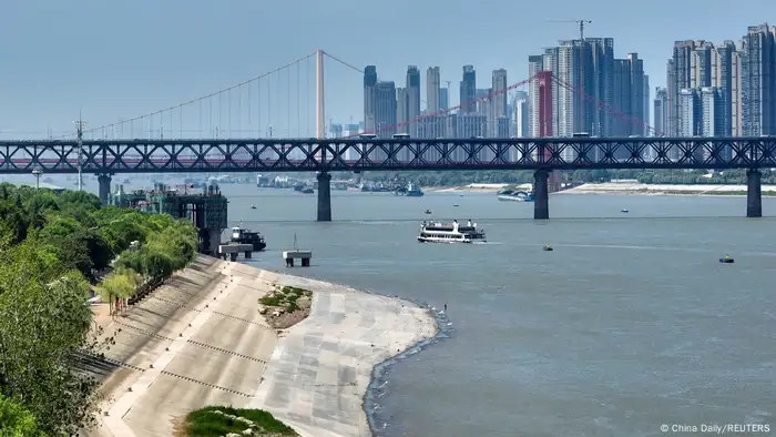 China | Hitzewelle in Wuhan