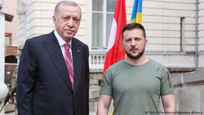 Erdogan në takim me Zelenskin në Kiev