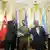 قمة ثلاثية في أوكرانيا جمعت بين زيلينسكي والرئيس التركي أردوغان والأمين العام الأممي غوتيريش.
