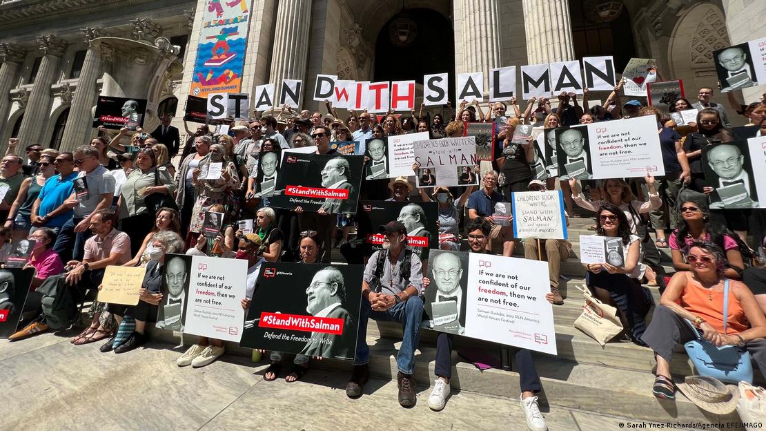 Εκδήλωση αλληλεγγύης προς τον Ρούσντι στη Νέα Υόρκη, 2022