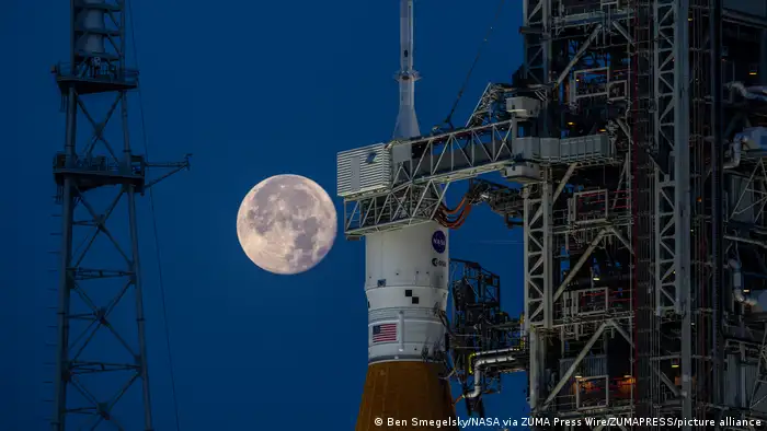 USA Florida Artemis 1: NASA-Mondrakete bereit für Erstflug