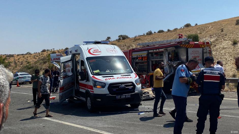 Türkei - Verkehrsunglück in Gaziantep