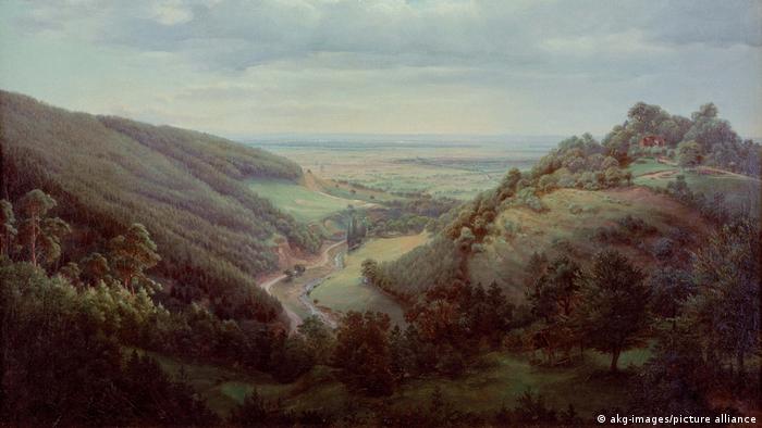 Romance of the Rhine |  View from Heiligenberg Castle to the Rhine Valley