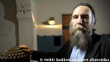 Russian political scientist, ideologist of the creation of Eurasian empire, Aleksandr Dugin in interview in Helsinki, Finland on May 18, 2014. LEHTIKUVA / Heikki Saukkomaa *** FINLAND OUT. NO THIRD PARTY SALES. ***