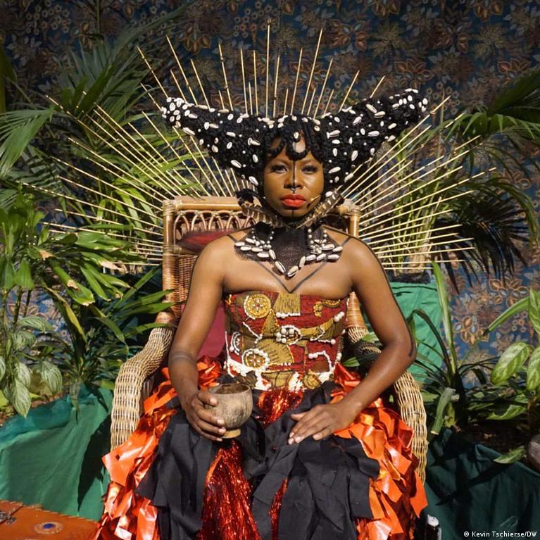 Queer in Jamaica Performance artist Simone Harris – DW picture